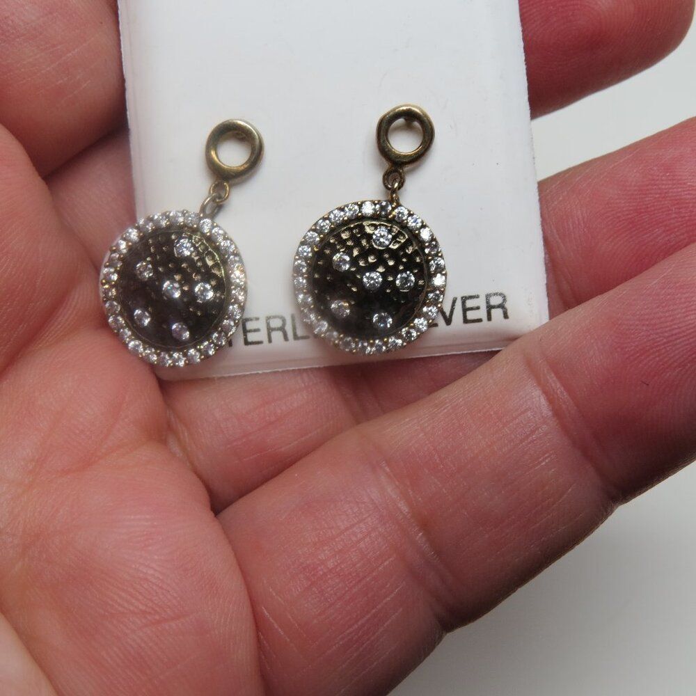 Sterling Silver Earring Hand Crafted Dangling